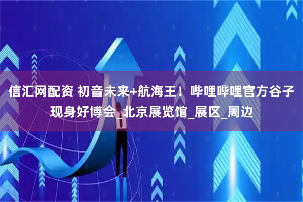 信汇网配资 初音未来+航海王！哔哩哔哩官方谷子现身好博会_北京展览馆_展区_周边